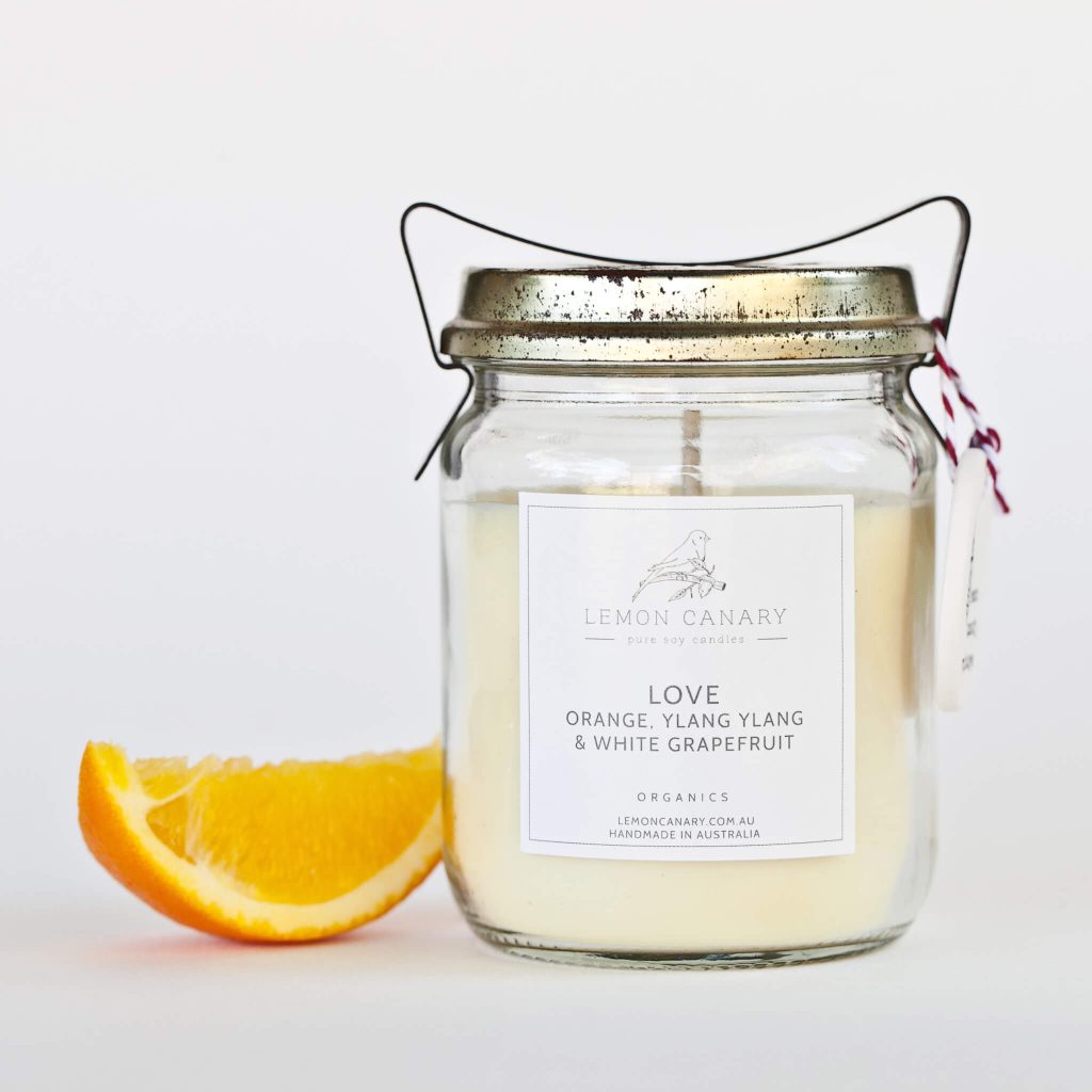 100% Essential Oil Candles | 8 Scents Available | Made By Lemon Canary