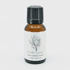 Winter Rescue Organic Essential Oil Blend 15ml Amber Bottle with Black Cap