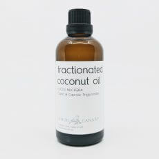 Fractionated Coconut Oil 100ml Bottle - Pure